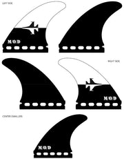 New M/O/D TRI-Fin set